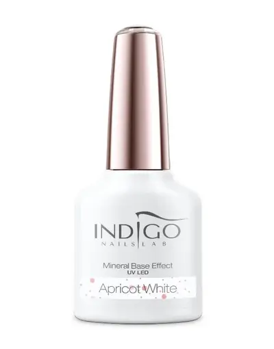 Mineral Base Effect UV LED Apricot White 7ml