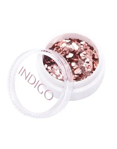 Hexagons Rose Gold - Šljokice